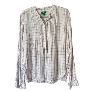 dip size XL plaid top